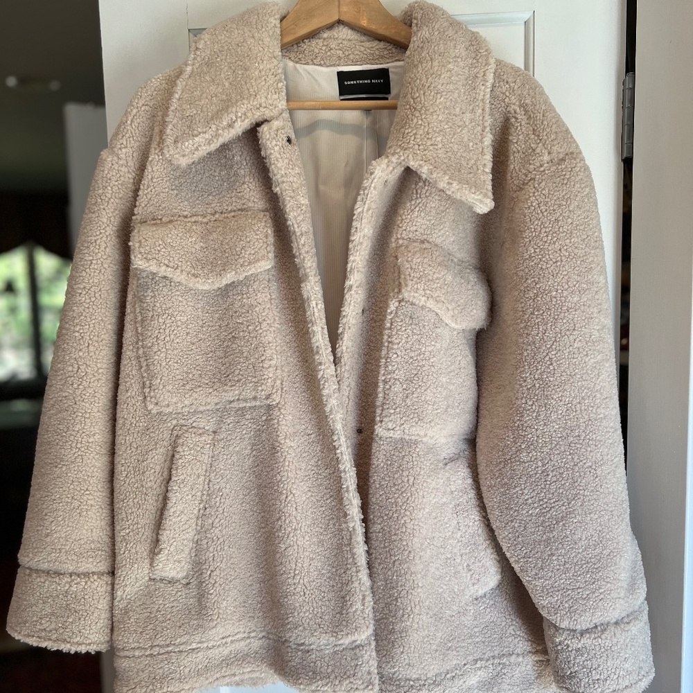 Trucker Jacket, Sherpa by Something Navy